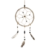 Branch Dream Catcher Natural Beads w/Feathers