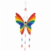 Rainbow Butterfly & Beads Sun Catcher