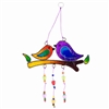 Love Birds On Branch Sun Catcher