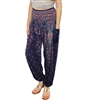 Jeannie Pants Blue & Rose