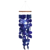 Deep Blue Sea Capiz Shell Chime