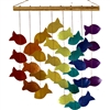 Capiz Shell Rainbow Fish Chime