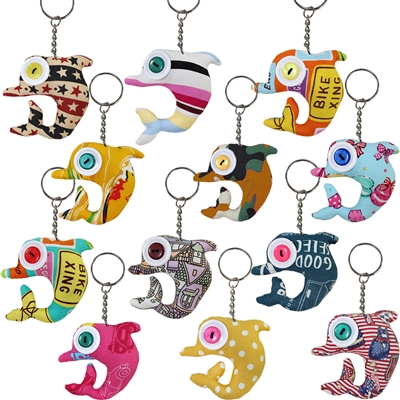 Dariel Dolphin Googly Key Ring