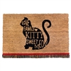 Cat Messages Door Mat