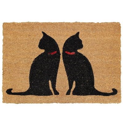 Cat Friends Door Mat