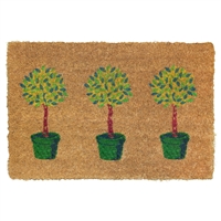 Potted Tree Door Mat