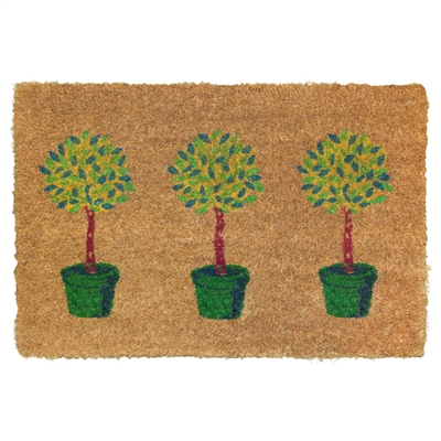 Potted Tree Door Mat