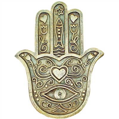 Hamsa Incense Wall Plaque