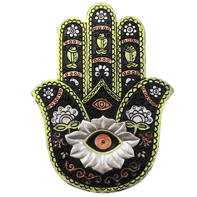 Hamsa Incense Holder Plaque Paperweight