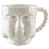 Buddha Bust Porcelain Mug