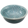 River Blue Flower Bowl