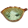 River Leaf  Bowl  Green & Brown