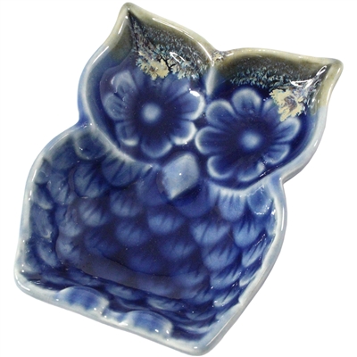 Daisy Owl Ceramic Dish