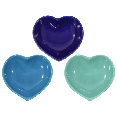 small ceramic heart dish