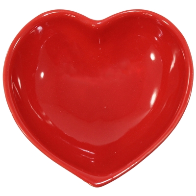 small ceramic heart dish