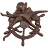 Ships Wheel & Octopus Wall Decor