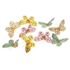 Butterfly Garland Multi Jeweled