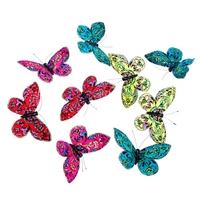 Butterfly Garland Glitter