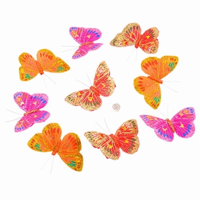 Summer Sunset Butterfly Garland