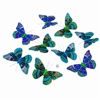 -Midnight Butterfly Garland