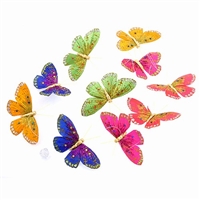 -Spring Colors Butterfly Garland