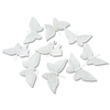 Butterfly Garland Glitter Mesh White