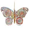 Recycled Magazine Butterfly Ornament