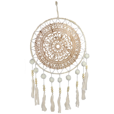 Sun Garden Wood Mandala Dream Catcher