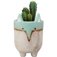 Felicia Fox Ceramic Pot