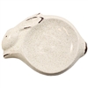 Running Rabbit Dish Ceramic Ecru