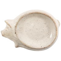 Spotted Pigster Dish Ceramic Ecru