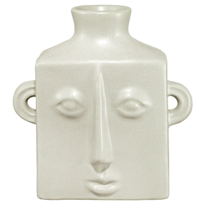 Humble Hudson Face Vase Ceramic