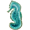 Sandy Seahorse Ceramic Teal