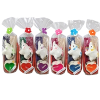 Elephant Incense Hldr & Heart Candle