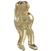 Mars Gold Astronaut