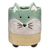 Sage Fox Planter Pot